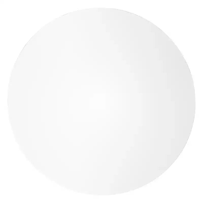 Ensemble de salle à manger 5 pièces Table à manger ronde, 4 chaises de salle à manger en plastique pieds blancs