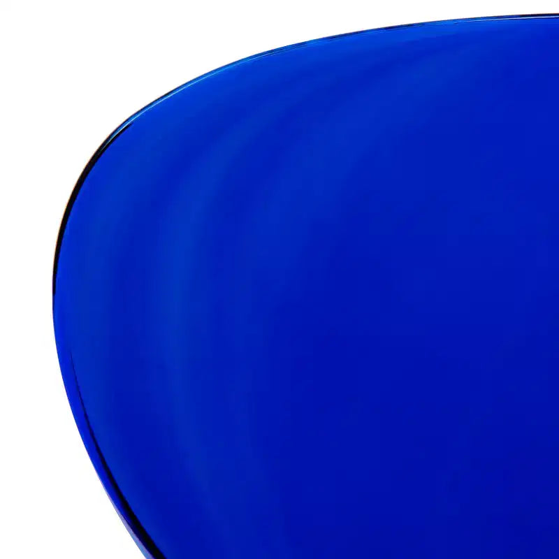 Ensemble de salle à manger 5 pièces Table à manger ronde, 4 chaises de salle à manger en plastique pieds blancs