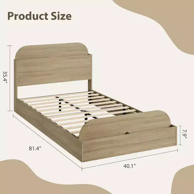 Lit de repos double avec lit gigogne, cadre de canapé-lit rembourré avec tiroirs de rangement, lit de canapé moderne pour salon ou chambre à coucher