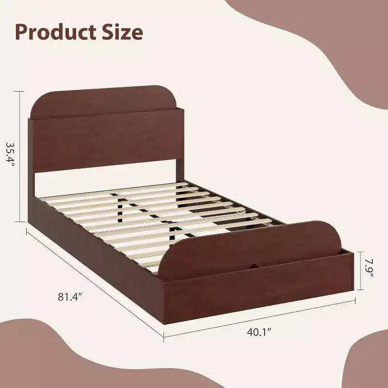 Lit de repos double avec lit gigogne, cadre de canapé-lit rembourré avec tiroirs de rangement, lit de canapé moderne pour salon ou chambre à coucher