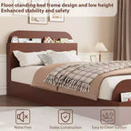 Lit de repos double avec lit gigogne, cadre de canapé-lit rembourré avec tiroirs de rangement, lit de canapé moderne pour salon ou chambre à coucher