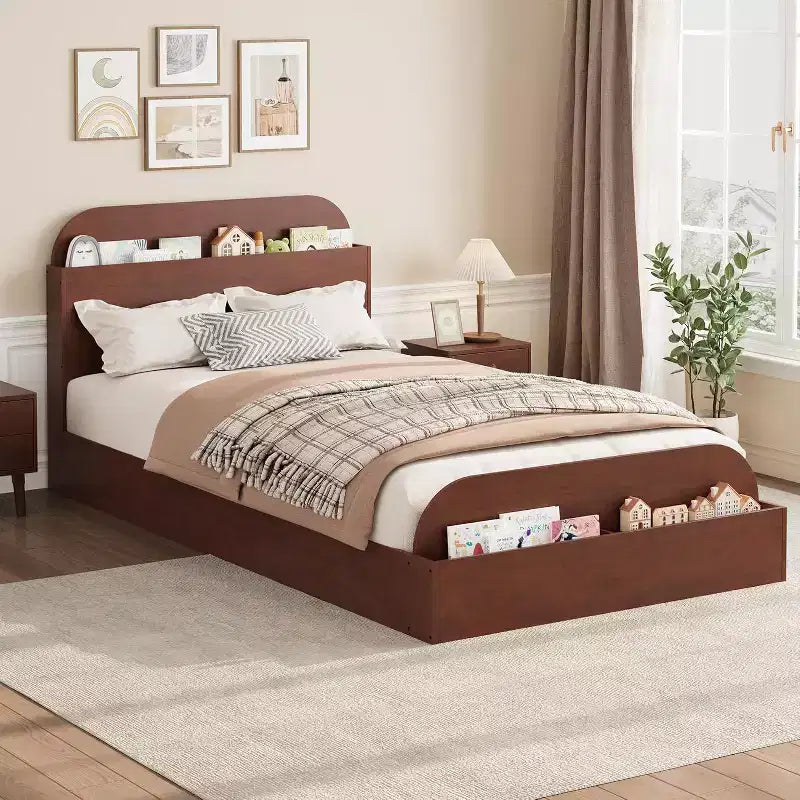Lit de repos double avec lit gigogne, cadre de canapé-lit rembourré avec tiroirs de rangement, lit de canapé moderne pour salon ou chambre à coucher