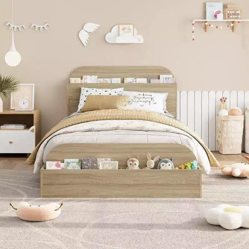 Lit de repos double avec lit gigogne, cadre de canapé-lit rembourré avec tiroirs de rangement, lit de canapé moderne pour salon ou chambre à coucher