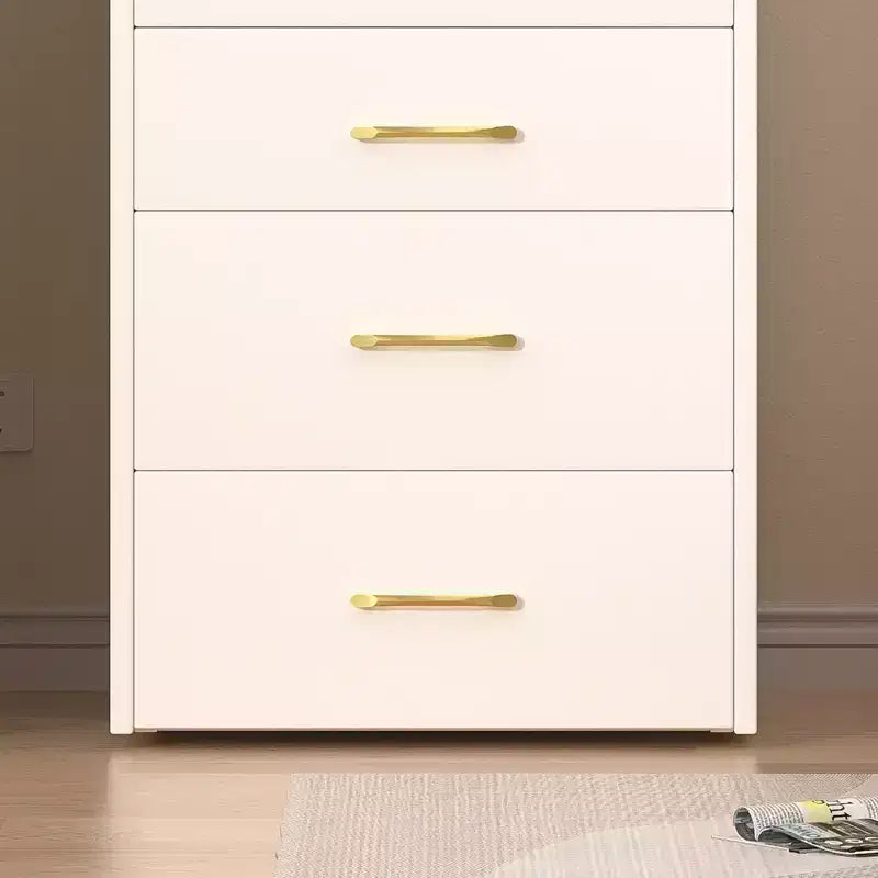 Table de Maquillage 3 en 1 avec Banc, Miroir Lumineux, Tiroirs et Plateau en Verre Visible, Blanc