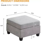 Pouf modulaire