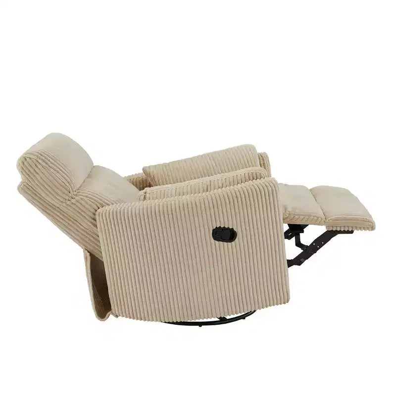 Fauteuil inclinable pivotant et coulissant manuel