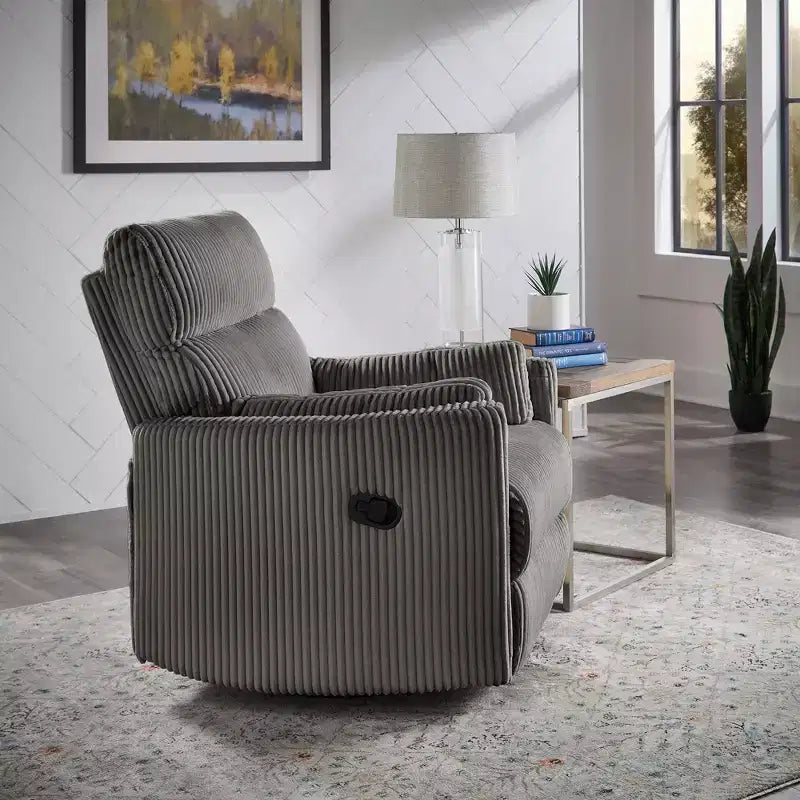 Fauteuil inclinable pivotant et coulissant manuel