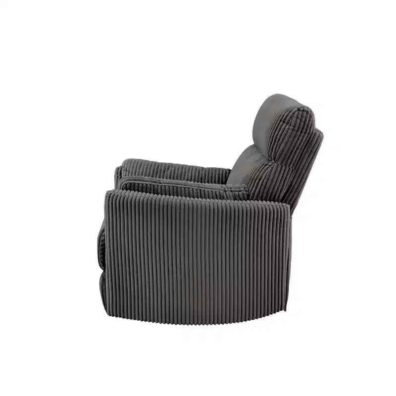 Fauteuil inclinable pivotant et coulissant manuel