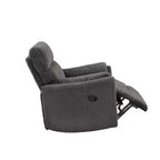 Fauteuil inclinable pivotant et coulissant manuel