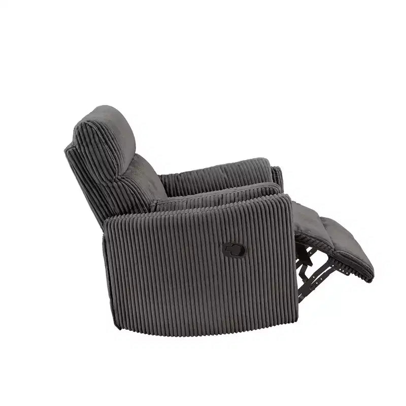 Fauteuil inclinable pivotant et coulissant manuel