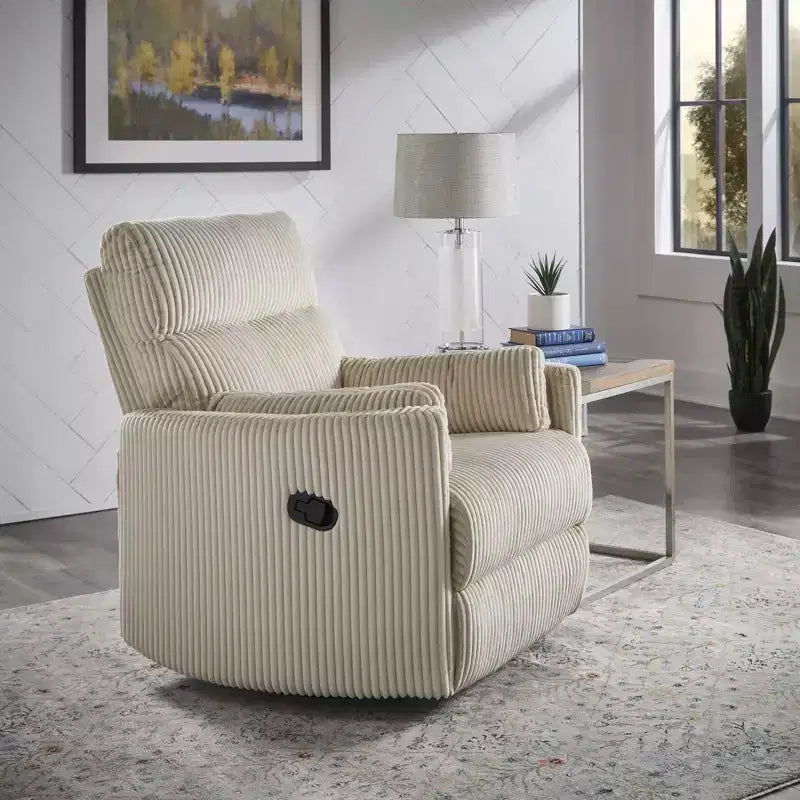 Fauteuil inclinable pivotant et coulissant manuel