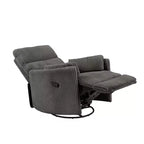 Fauteuil inclinable pivotant et coulissant manuel