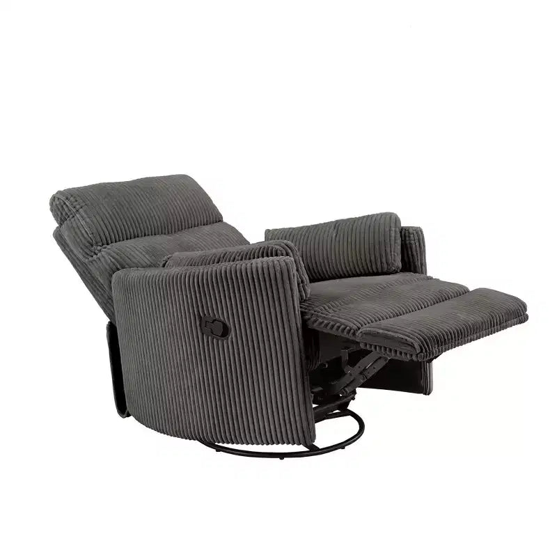 Fauteuil inclinable pivotant et coulissant manuel