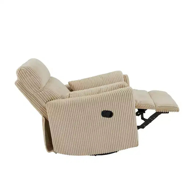 Fauteuil inclinable pivotant et coulissant manuel