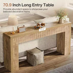 Console extra longue de 180 cm pour entrée, table d'appoint étroite derrière le canapé, convient pour couloir, foyer, salon