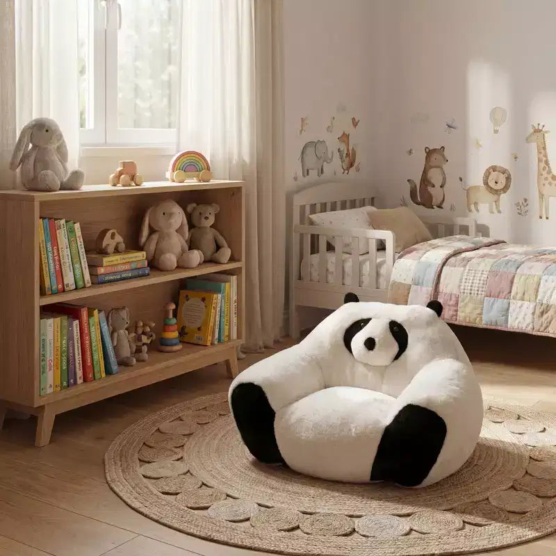 Pouf moderne en forme de panda