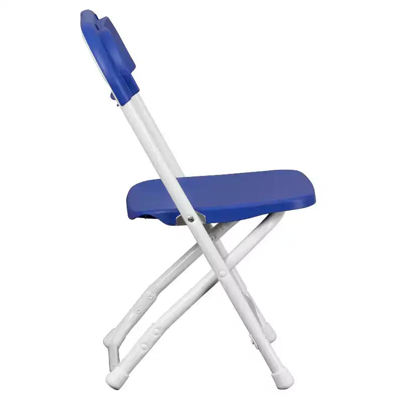 Chaise pliante en plastique pour enfants, lot de 10