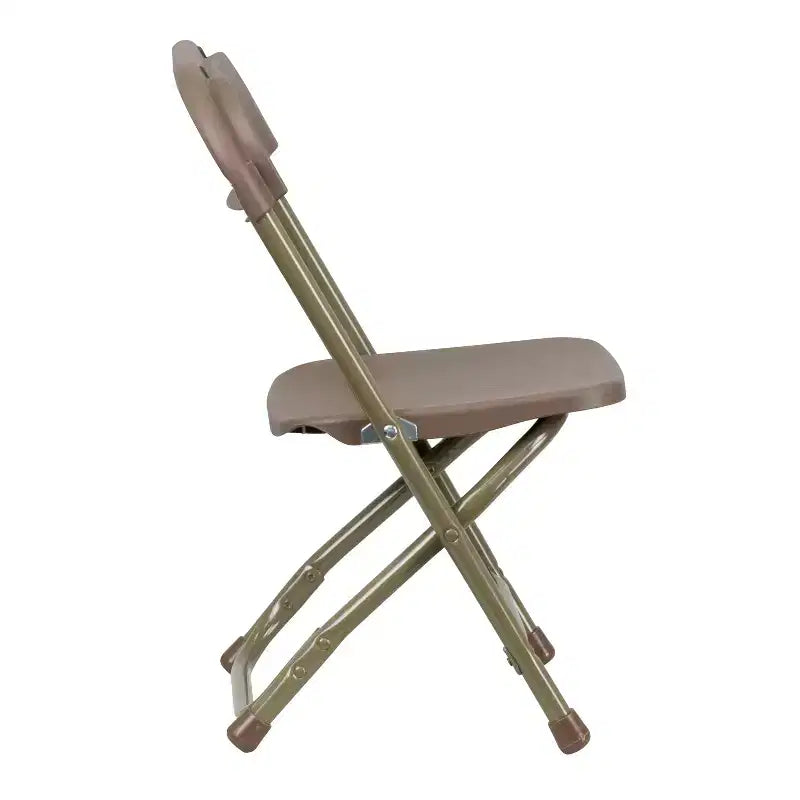 Chaise pliante en plastique pour enfants, lot de 10