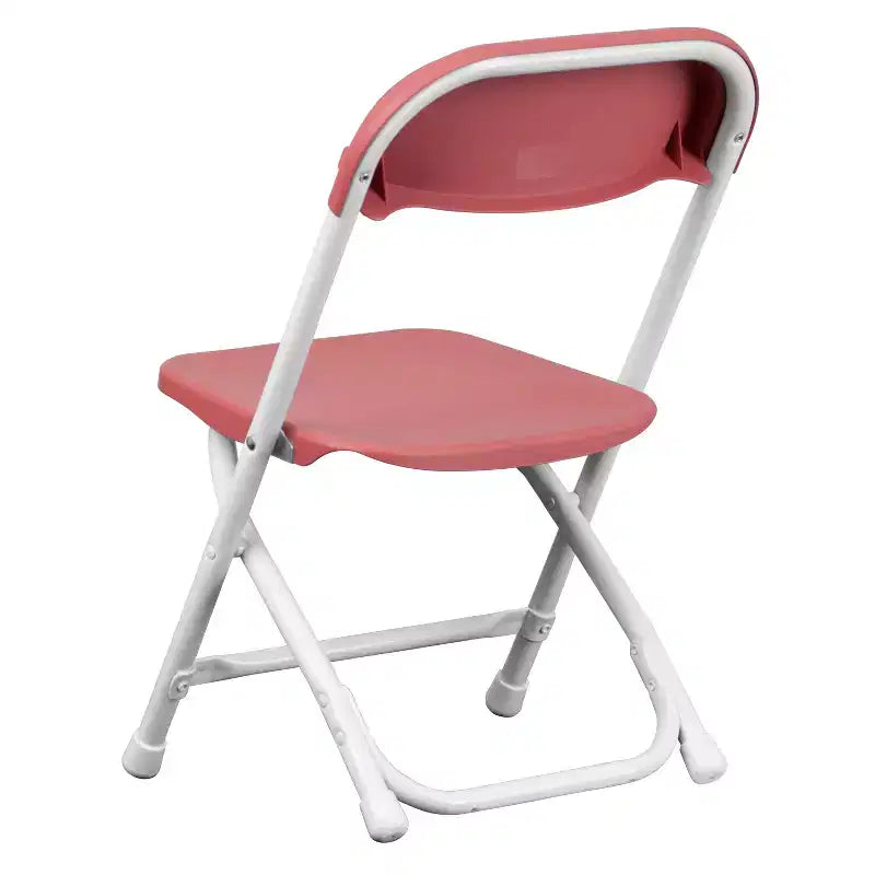 Chaise pliante en plastique pour enfants, lot de 10