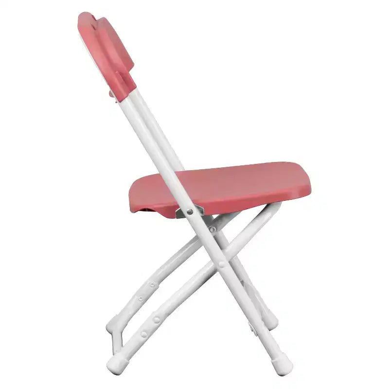 Chaise pliante en plastique pour enfants, lot de 10