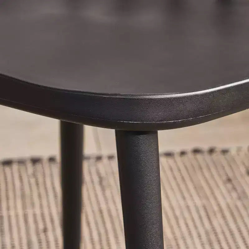 Lot de 2 chaises de salle à manger à dossier fuseau de style champêtre