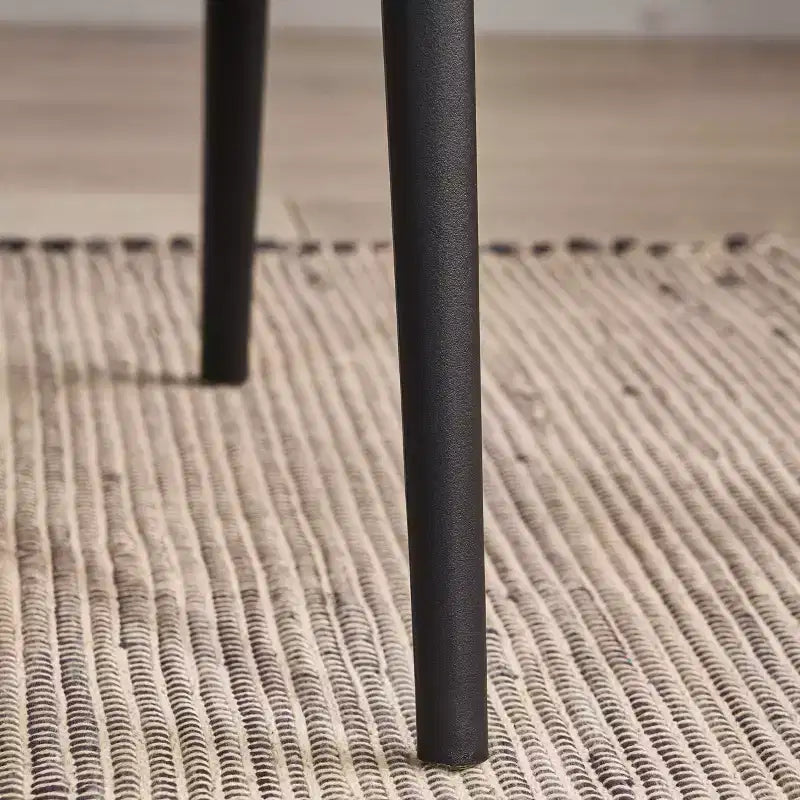 Lot de 2 chaises de salle à manger à dossier fuseau de style champêtre